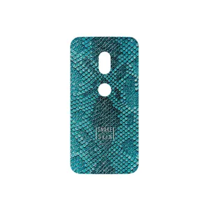 MAHOOT Blue Snake Skin Cover Sticker for Motorola Moto G4 Play
