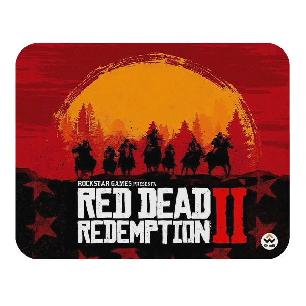 ماوس پد شادیت مدل رد دد ریدمپشن کد01 سایز24*19 سانتی متر