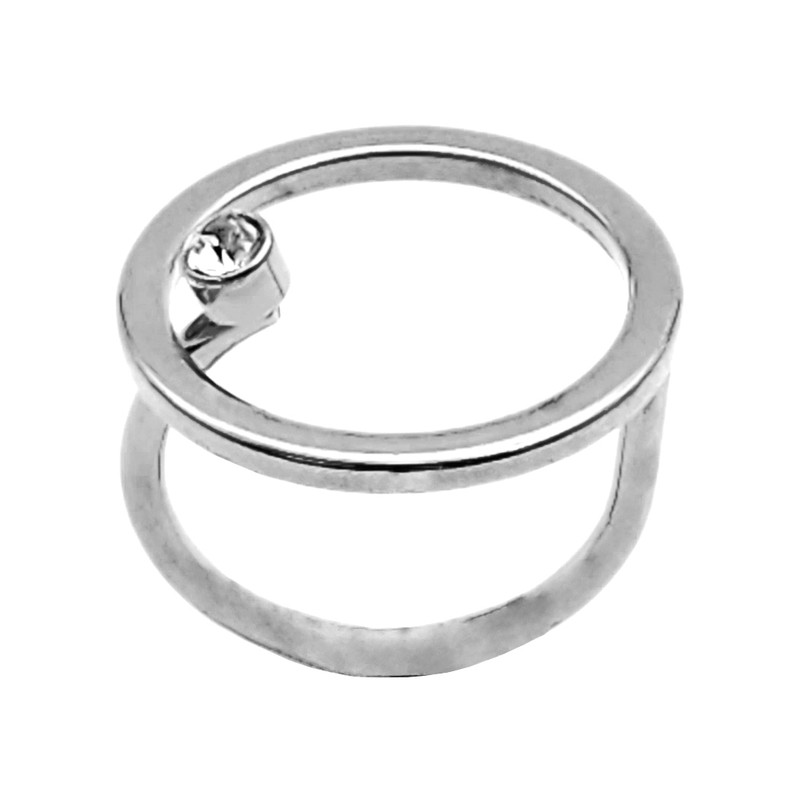 انگشتر زنانه مدل دایره و نگین كد RNG28SV انگشتر زنانه مدل دایره و نگین كد RNG28SV