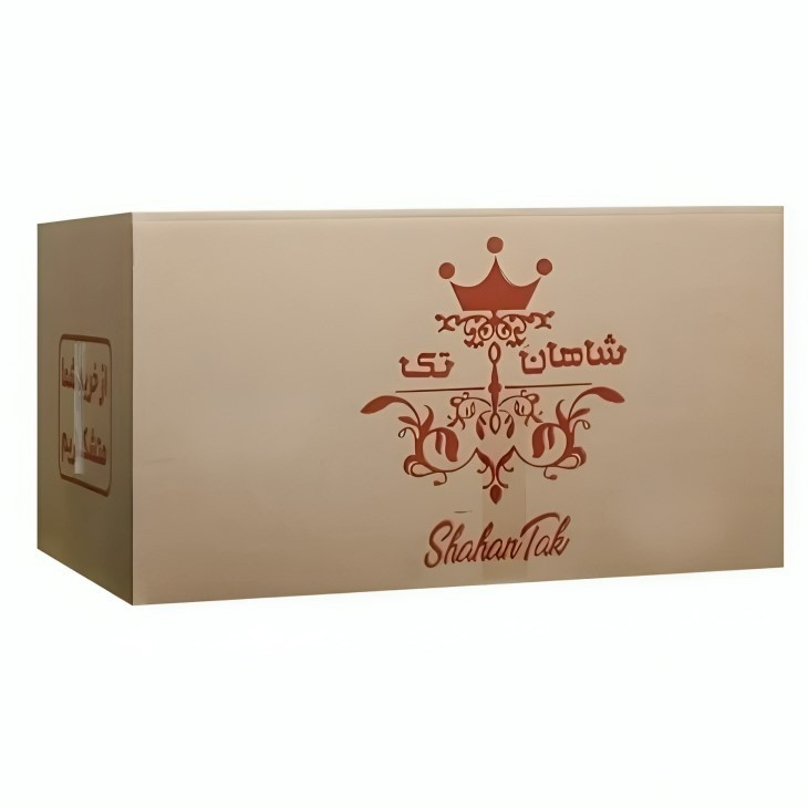 لوستر 2 شعله شاهان تک مدل wood12