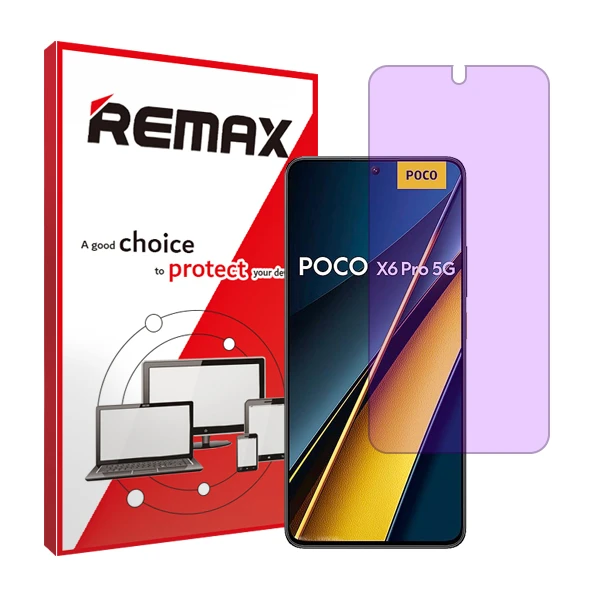 محافظ صفحه نمایش آنتی پرپل ریمکس مدل HyPRL مناسب برای گوشی موبایل شیائومی Poco X6 Pro 5G