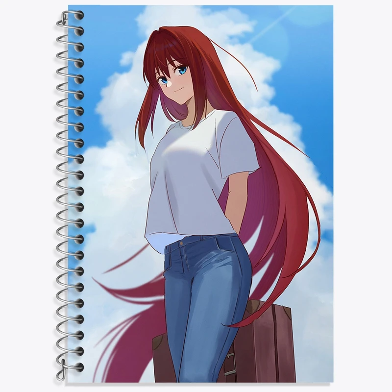 دفتر لغت 50 برگ خندالو طرح بازی تسوکی هیمه‌ (Tsukihime) کد 34526