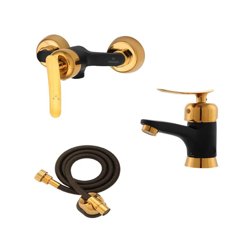 ست شیرآلات ویسادار مدل هرمس مجموعه 3 عددی