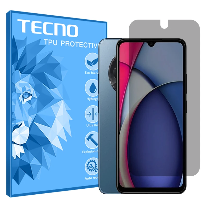 محافظ صفحه نمایش حریم شخصی تکنو مدل Resistant مناسب برای گوشی موبایل شیائومی Redmi A3 Pro