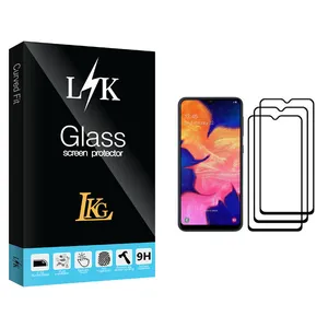 LKG LK Glass Screen Protector For Samsung Galaxy A10 Pack Of 3
