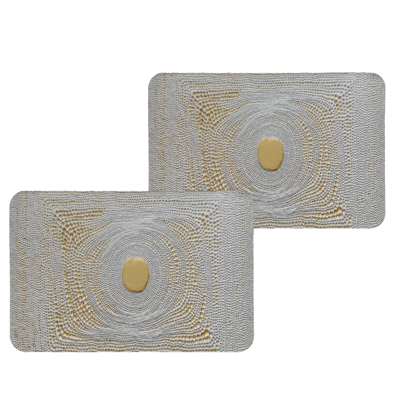 زیربشقابی طرح کلاسیک کد 8823 بسته 2 عددی 