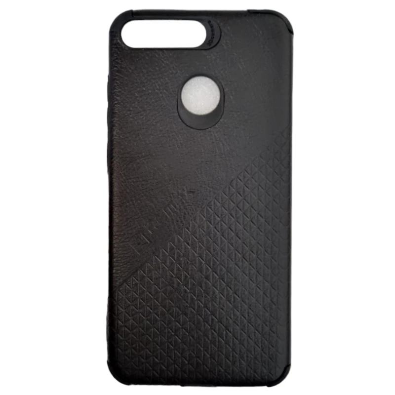 کاور مدل چرمی مناسب برای گوشی موبایل هوآوی Y6 2018 / آنر 7A