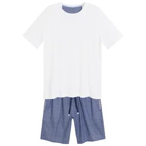 ست تی شرت و شلوارک مردانه مانگو مدل BL588PYJ