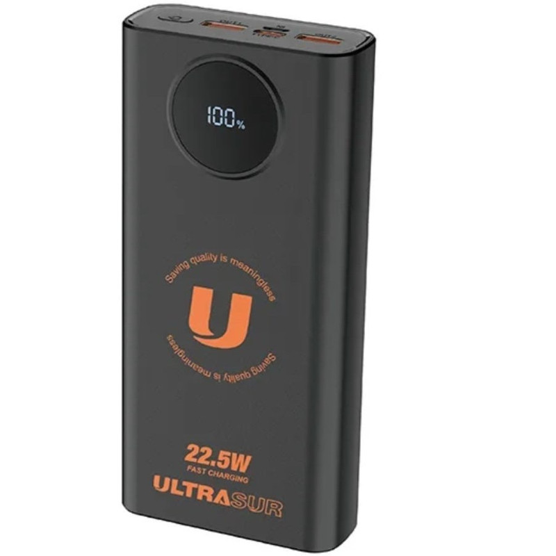 پاوربانک 22.5 وات اولتراسور مدل +U-P10 ظرفیت 20000 میلی‌آمپرساعت