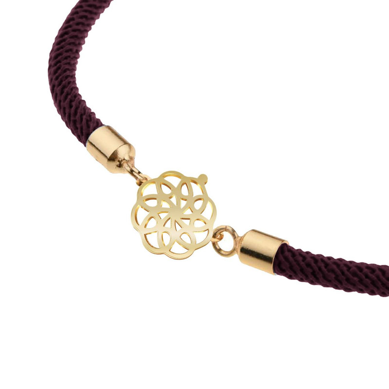 دستبند طلا 18 عیار زنانه مدوپد مدل اسلیمی کد D11-10530