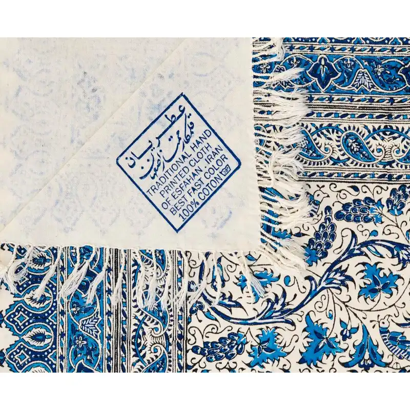 روميزي قلمكار عطريان طرح گل انگوري كد G405