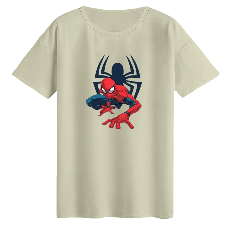 تی‌شرت لانگ آستین کوتاه زنانه مدل مرد عنکبوتی کد2