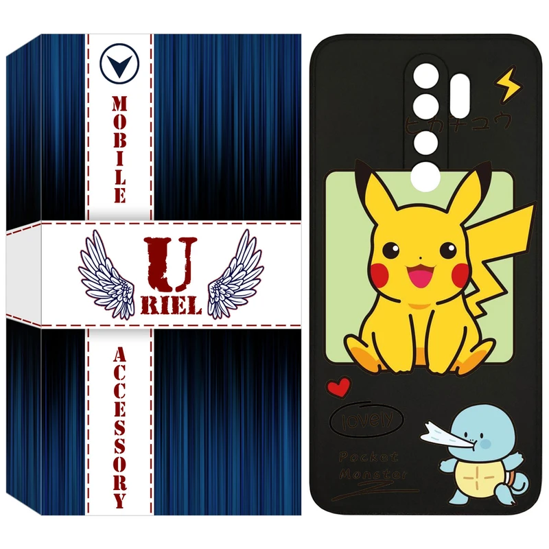 کاور یوریل مدل KSH کد 28 طرح پوکمون مناسب برای گوشی موبایل شیائومی Redmi Note 8 Pro