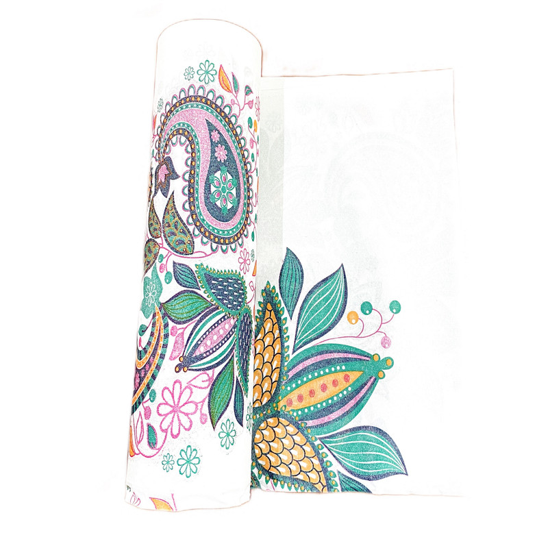 سفره یکبار مصرف  فصل من مدل کاغذی  کد 70 رول 12 متری