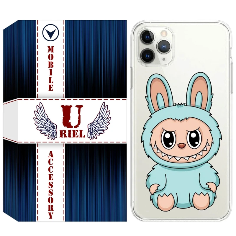 کاور یوریل مدل Clear کد 144 طرح لبوبو مناسب برای گوشی موبایل اپل iPhone 11 Pro Max