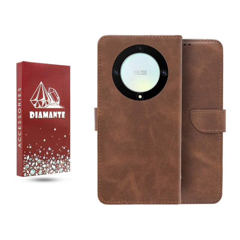 کیف کلاسوری دیامانته مدل Bers Ros مناسب برای گوشی موبایل آنر X9A