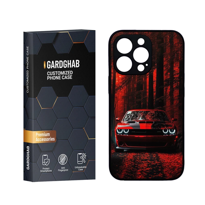 کاور گارد قاب مدل دورژله ای پشت گلس پسرانه مناسب برای گوشی موبایل اپل iPhone 13 Pro