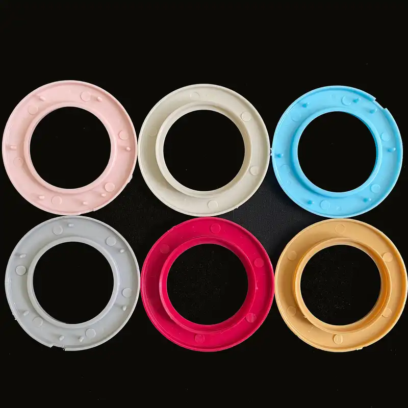 حلقه چوب پرده دکوراک مدل پانچ بسته 200 عددی