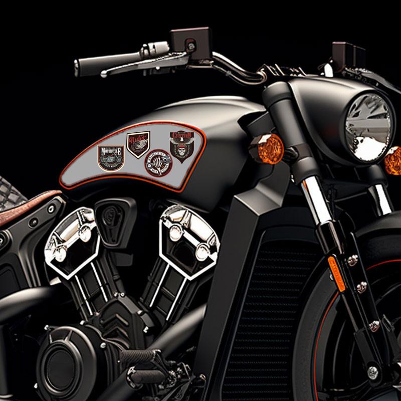 برچسب موتور سیکلت رایسان طرح motorcycles3 کد sm0087