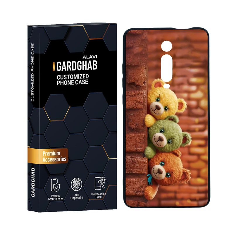 کاور گارد قاب علوی مدل دورژله ای کارتنی و انیمه مناسب برای گوشی موبایل شیائومی Redmi K20 Pro