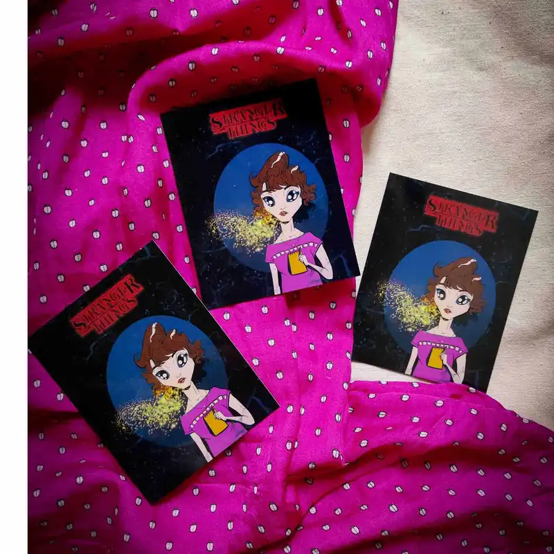 نشانگر کتاب مدل Stranger Things