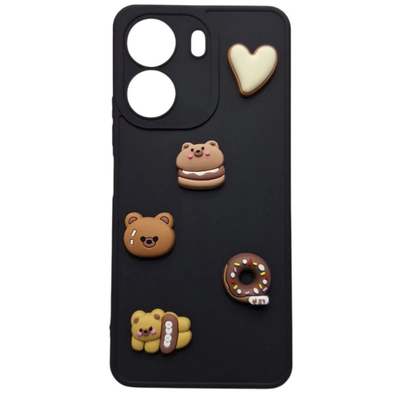 کاور طرح کوکو عروسکی مدل 13c مناسب برای گوشی موبایل شیائومی Redmi 13C / Poco C65