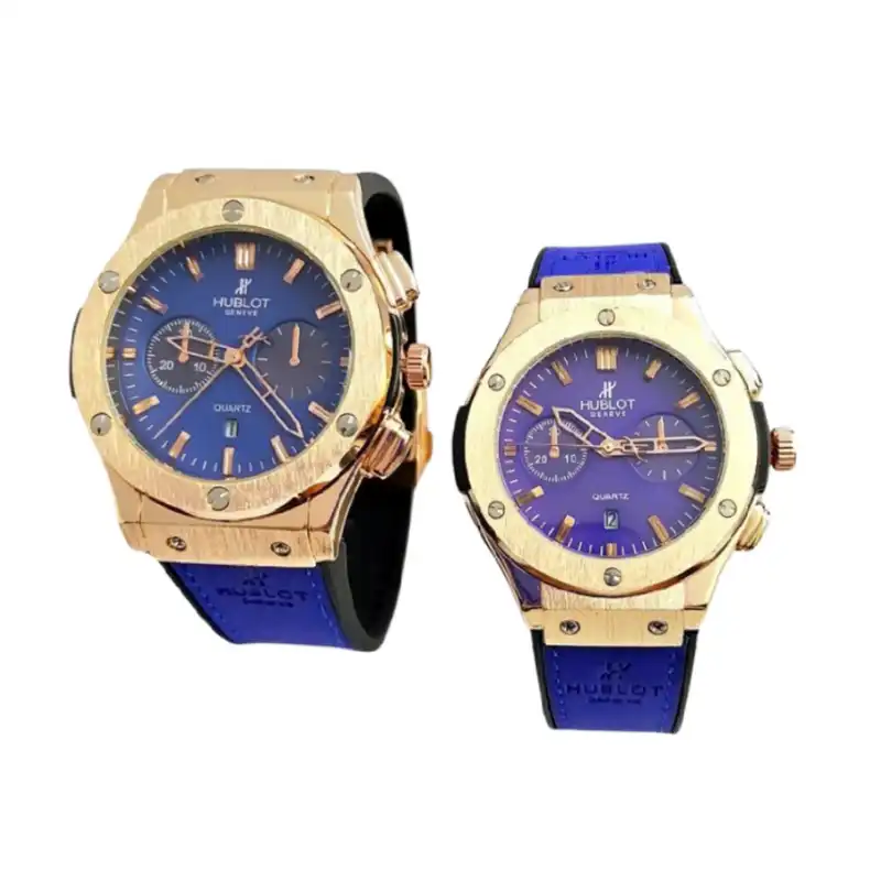 ست ساعت مچی عقربه ای زنانه و مردانه  مدل h760