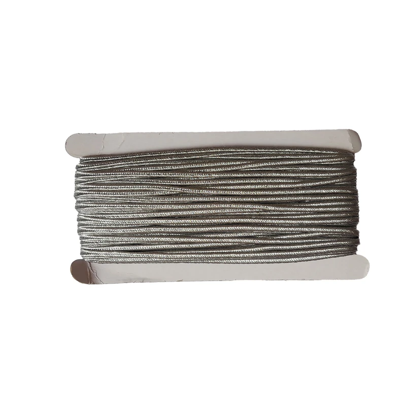 نخ خیاطی مدل قیطان تخت شیار دار طول 4 متر