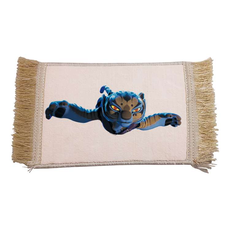 فرش ماشینی دیوارکوب مدل پاندا کونگ فو کار کد 81