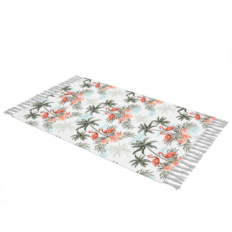 شال مبل مدل فلامینگو ها کد H2SH1005 سایز 100x180 سانتی متر شال مبل مدل فلامینگو ها کد H2SH1005 سایز 100x180 سانتی متر