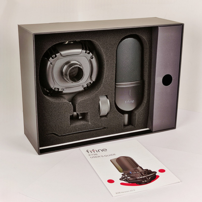 میکروفون استودیویی فای فاین مدل K726 XLR