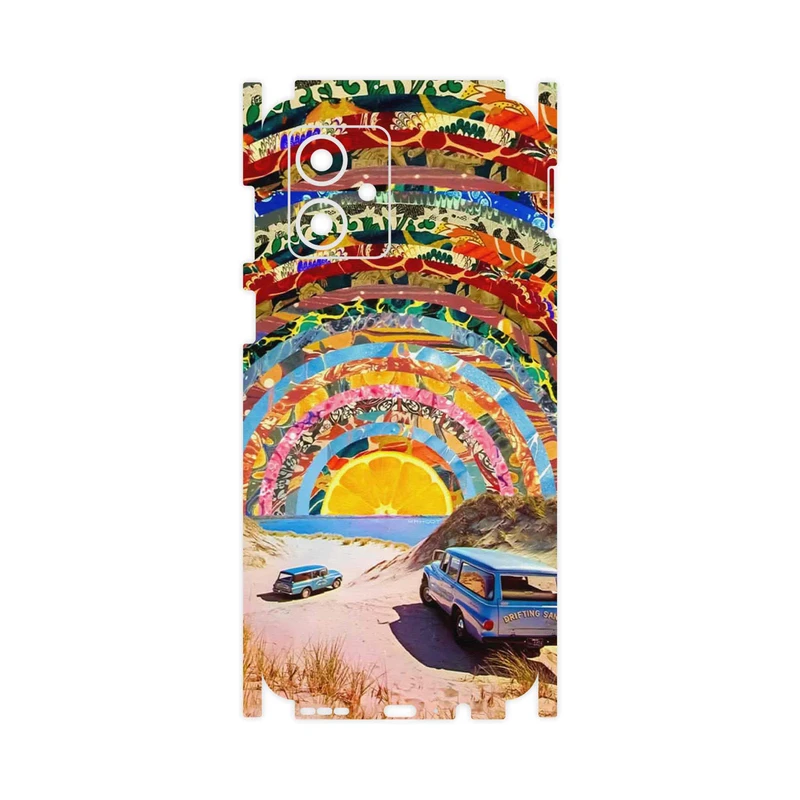 برچسب پوششی ماهوت مدل Collage of Orange Sky-FullSkin مناسب برای گوشی موبایل موتورولا Moto G54