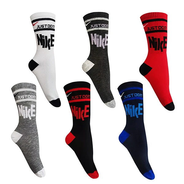 جوراب ساق بلند زنانه مدل کش کد Z2 بسته 6 عددی