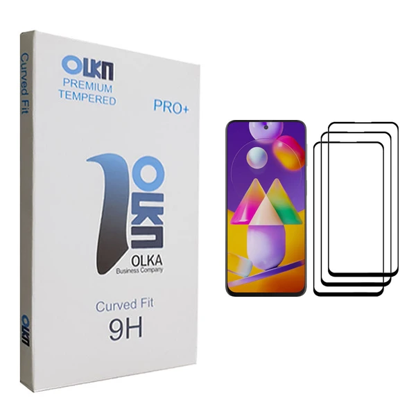 محافظ صفحه نمایش الکا مدل +PRO مناسب برای گوشی موبایل سامسونگ Galaxy M31s بسته سه عددی