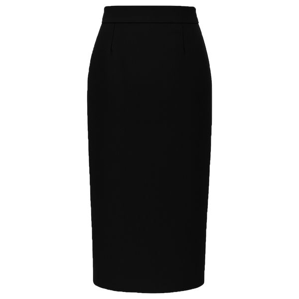 دامن راسته زنانه مدل YSN-27 رنگ مشکی