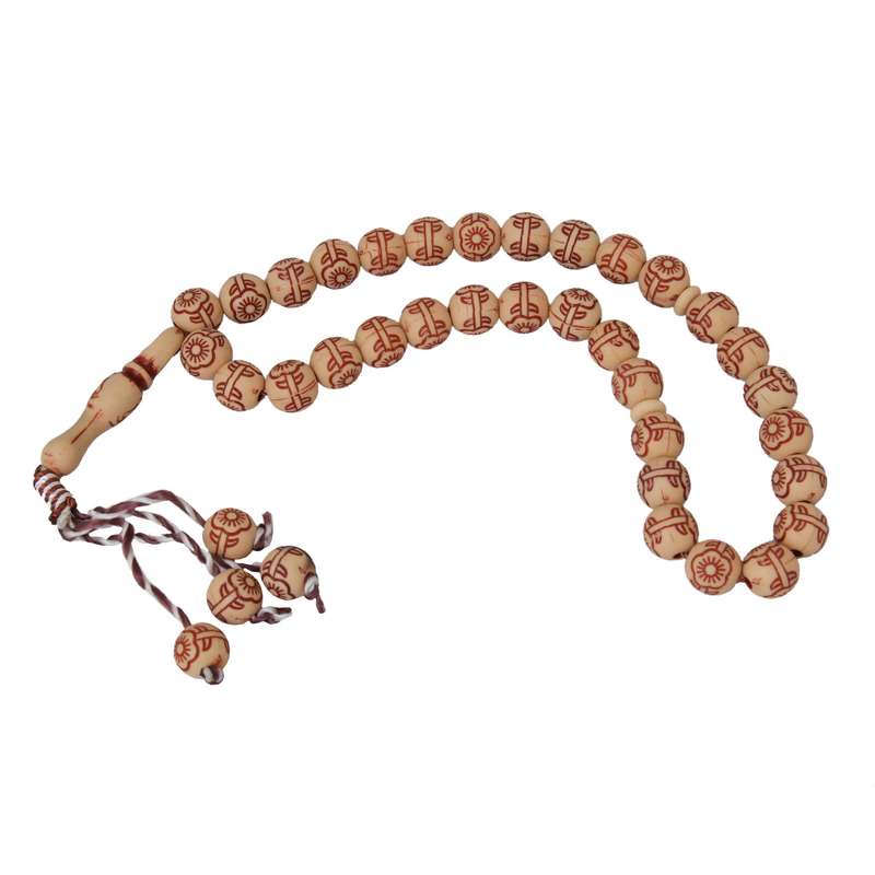 تسبیح بازرگانی میلادی مدل چوبی کد T_321