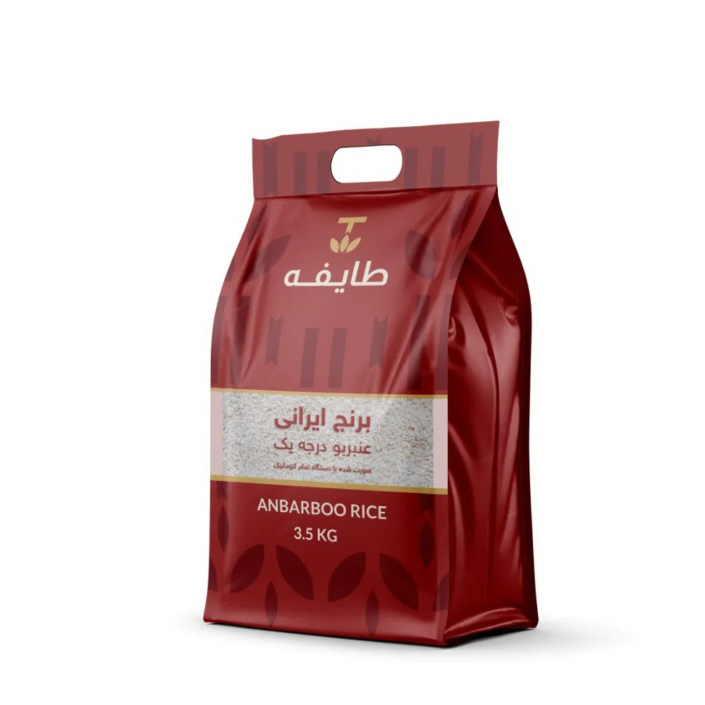 برنج ایرانی خوزستان معطر ممتاز عنبربو طایفه – 3.5 کیلوگرم