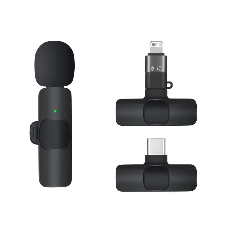 میکروفن بی سیم مدل k8 wireless microphone