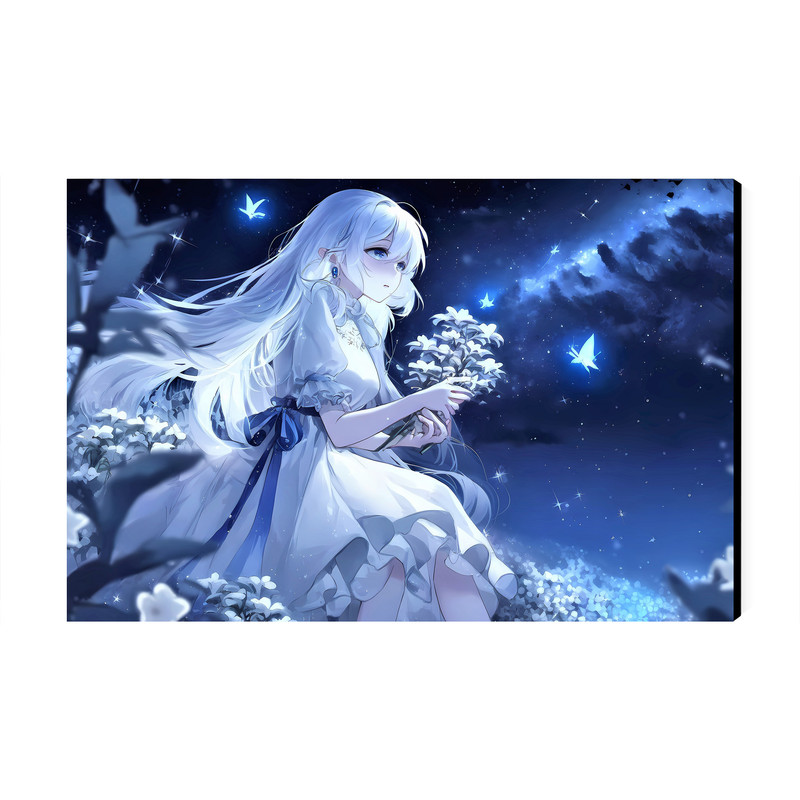 تابلو شاسی عرش مدل فانتزی انیمه دختر کد As4077