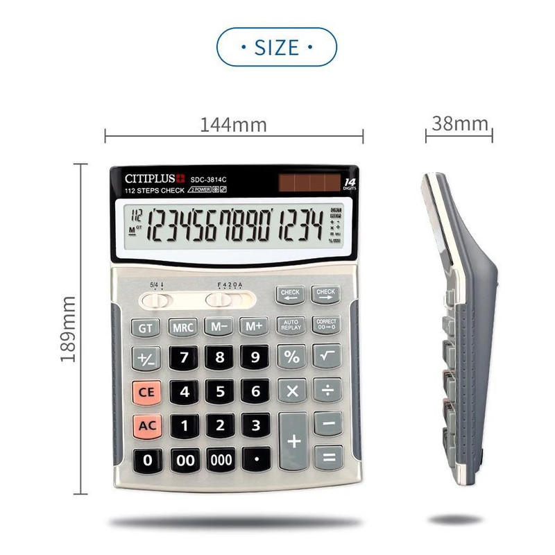 ماشین حساب سیتیزن مدل SDC-3814C