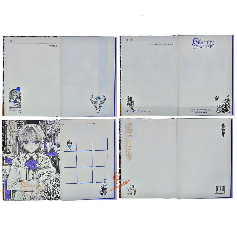 دفتر اسکرپ بوک فانتزی طرح انیمه کد ۰۴۳۶