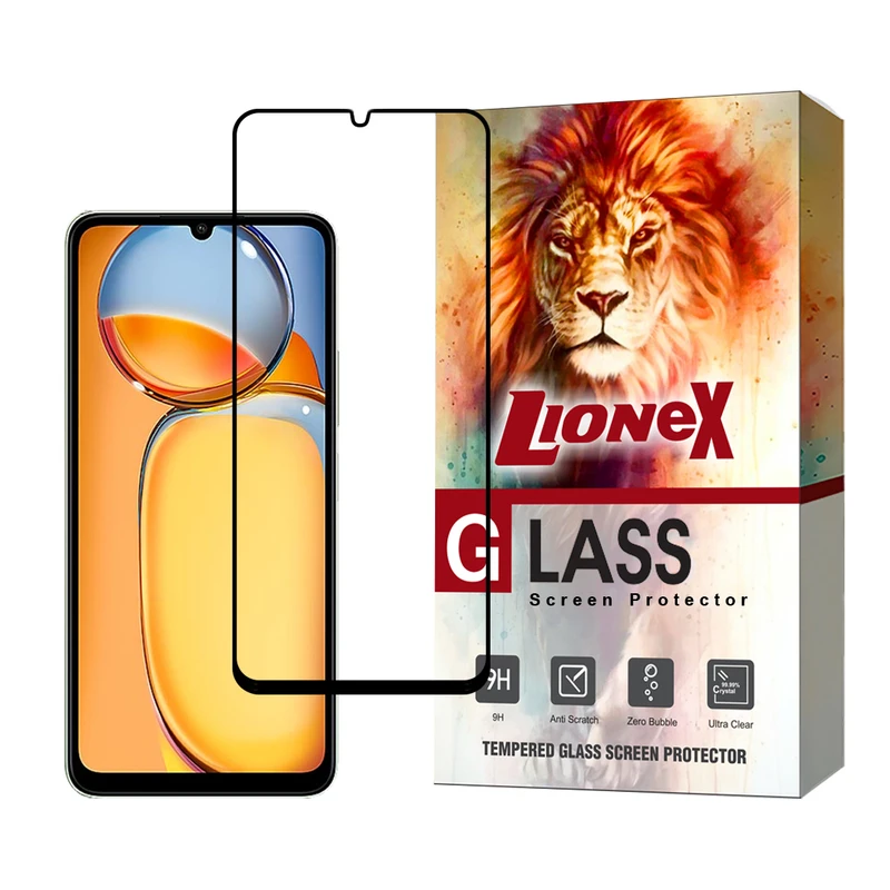 محافظ صفحه نمایش لایونکس مدل DSUPERL مناسب برای گوشی موبایل شیائومی Redmi 13C 4G / Redmi 13C 5G / Redmi 13R / Poco C65 /سامسونگ Galaxy A05 / Galaxy A05s / ریلمی C51 / C53