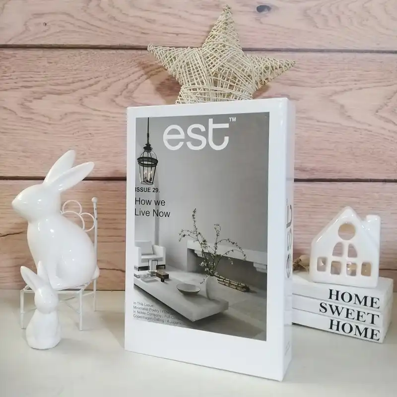 جعبه دکوری مدل کتاب دکوراتیو طرح EST