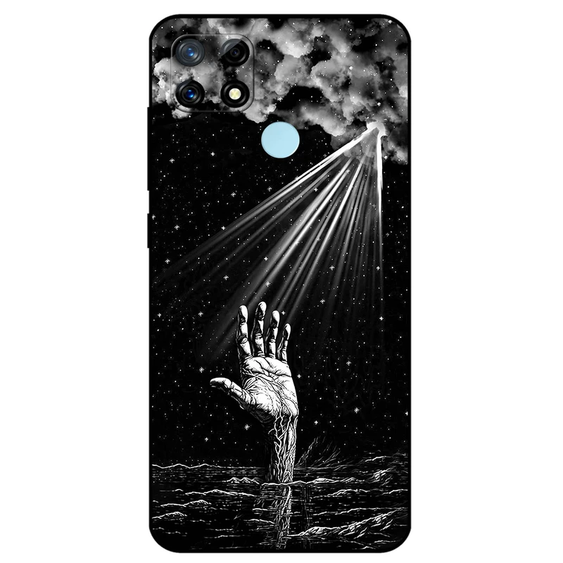 کاور مگافون طرح آخرین امید مدل 7427 مناسب برای گوشی موبایل ریلمی 7i / C12