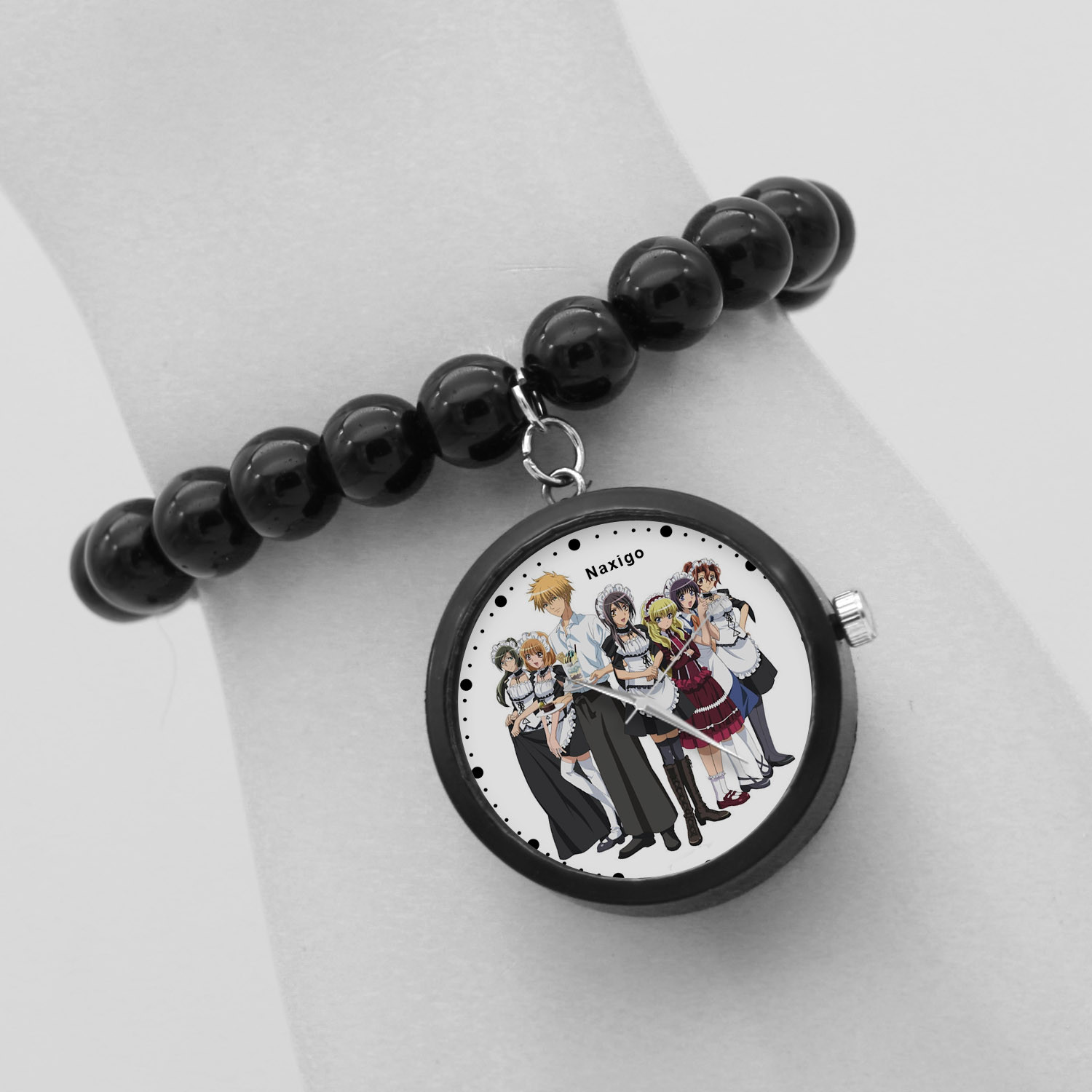 ساعت مچی عقربه ای ناکسیگو مدل maid sama کد BF13898 ساعت مچی عقربه ای ناکسیگو مدل maid sama کد BF13898