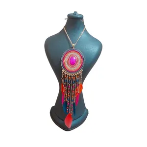 گردنبند زنانه مدل سرخپوستی 4