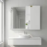 ست آینه و باکس سرویس بهداشتی یکتا کابین مدل 01