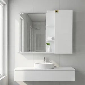 ست آینه و باکس سرویس بهداشتی یکتا کابین مدل 01