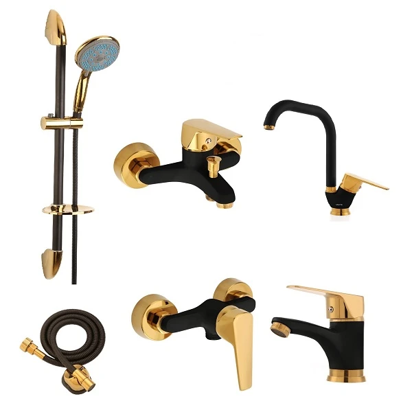 ست شیرآلات فاخته مدل مارگارت MT2 مجموعه 6 عددی