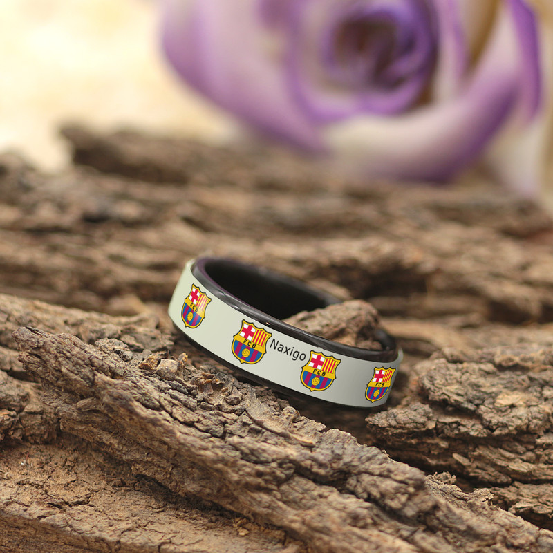 انگشتر ناکسیگو طرح بارسلونا مدل RG5291